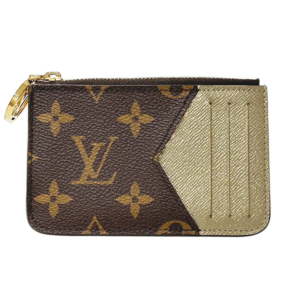 Louis Vuitton LOUIS VUITTON Business Card Holder/Card Case, Monogram, Women's...